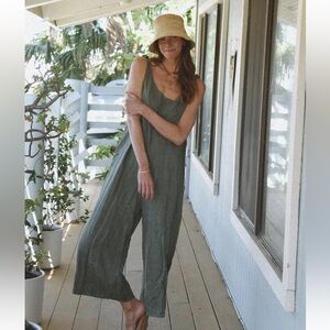 Beachwood Baby linen jumpsuit